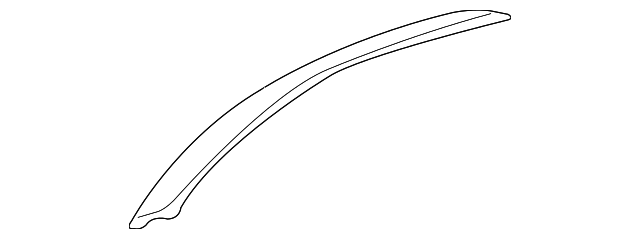 Roof Molding (Unpainted) 1c0853702gru