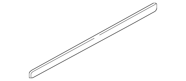 Body Side Molding (Unpainted) 1k3853515agru