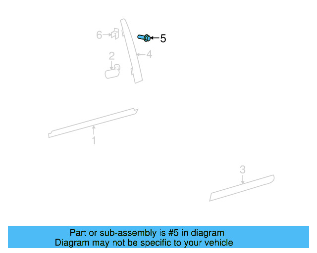 Applique Screw N-909-868-02 - View 33