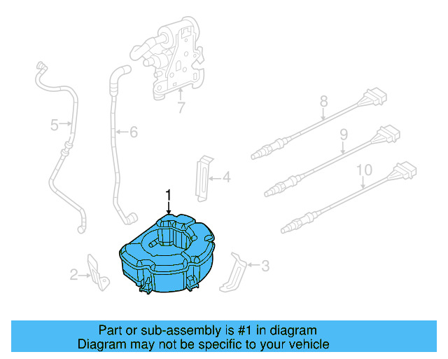 Vapor Canister 1K0-201-797-C - View 23