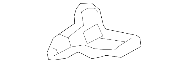 Upper Hinge 1C0-831-402-J - View 3