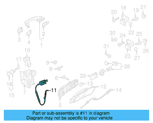 Cable 5N0-837-017-E - View 20