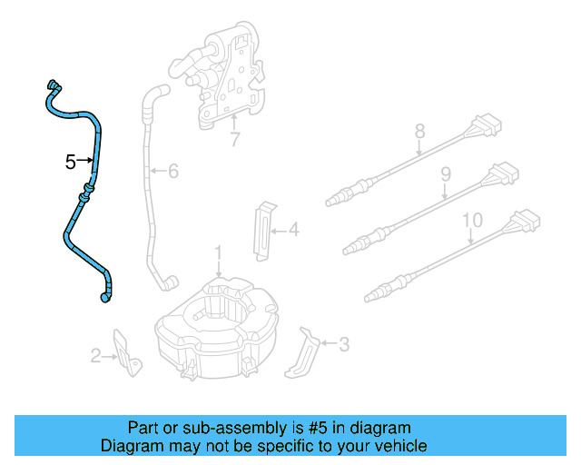 Breather Tube 5C0-201-160-A - View 17