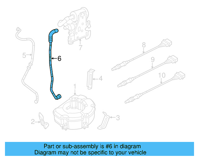 Breather Tube 5C0-201-160-A - View 13