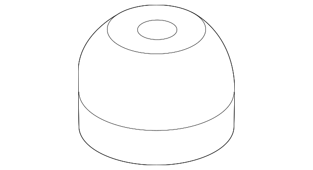 Engine Cover Mounting Bushing 038-103-638-N