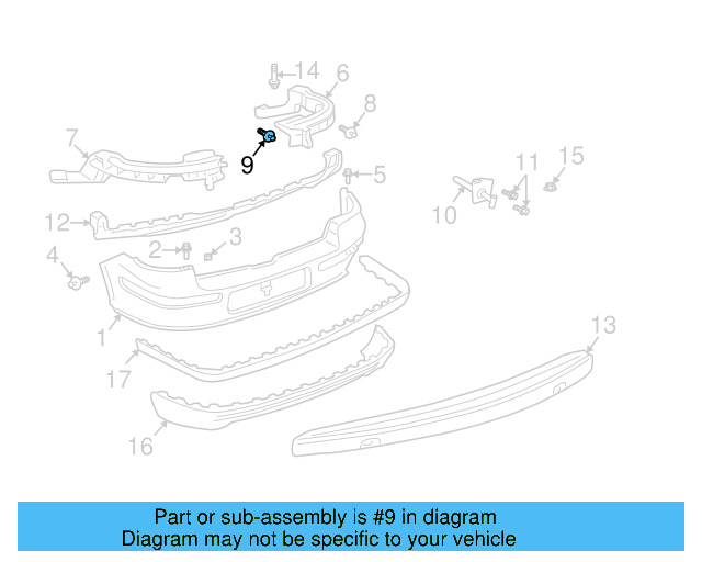 Guide Bracket Nut N-908-214-01 - View 37