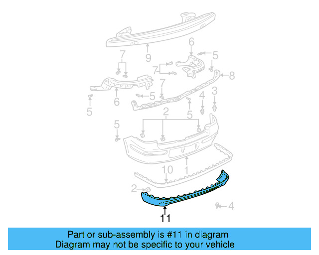 Fender Liner U N-015-439-1 - View 54
