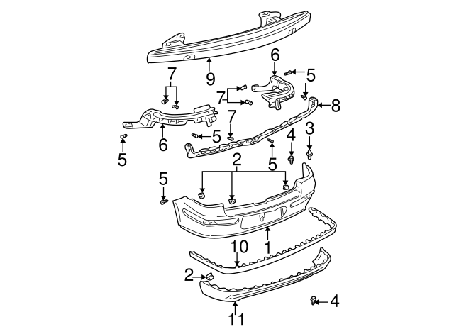 Guide Bracket Nut N-908-214-01 - View 24