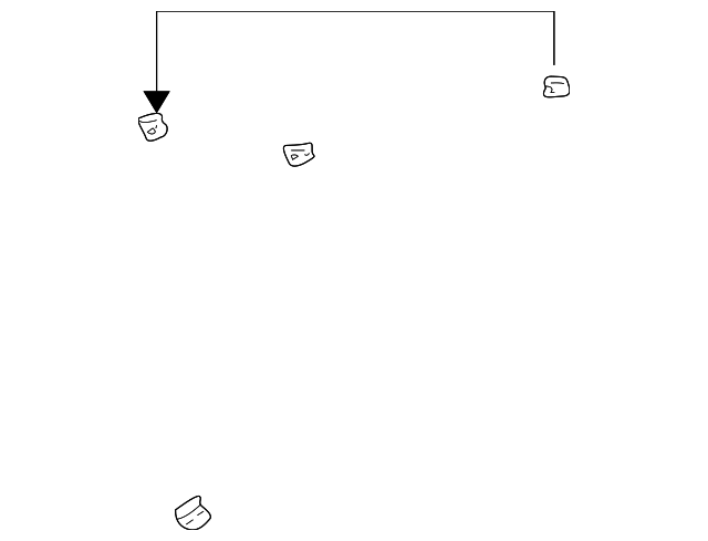 Bumper Cover Support Rail Bolt 6N0-807-199 - View 30
