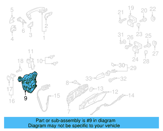 Door Lock Actuator Motor 5K1-837-015-J - View 32