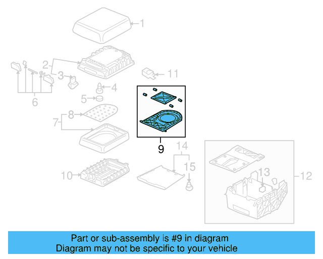 Cup Holder 7L6-862-534-C-01C - View 3