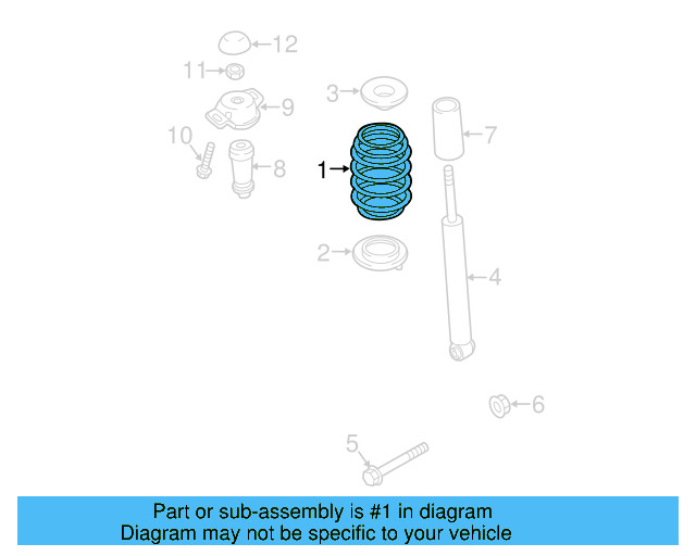 Coil Spring 5QM-511-115-E - View 3