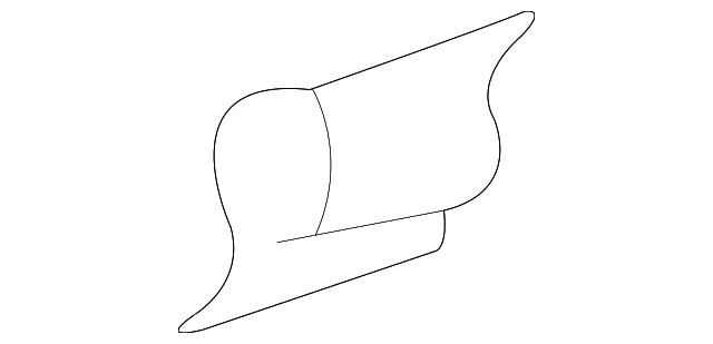 Windshield Pillar Trim Clip 1J0-867-333-A - View 7