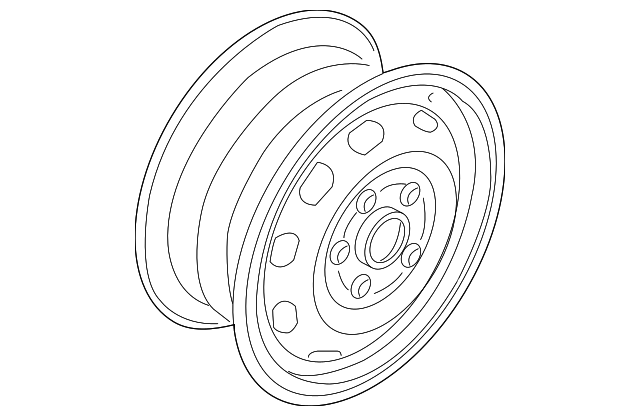 Wheel, Alloy 1C0-601-025-D-091 - View 17
