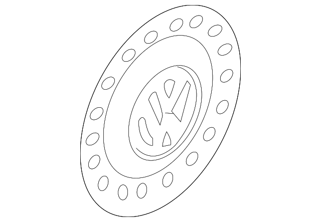 Hub Cap 1C0-601-149-A-GRB - View 16