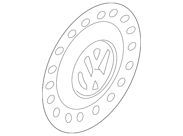 Hub Cap 1C0-601-149-B-GRB - View 16