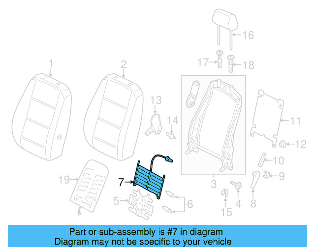 Adjust Handle 5C6-882-252-B-92W - View 5