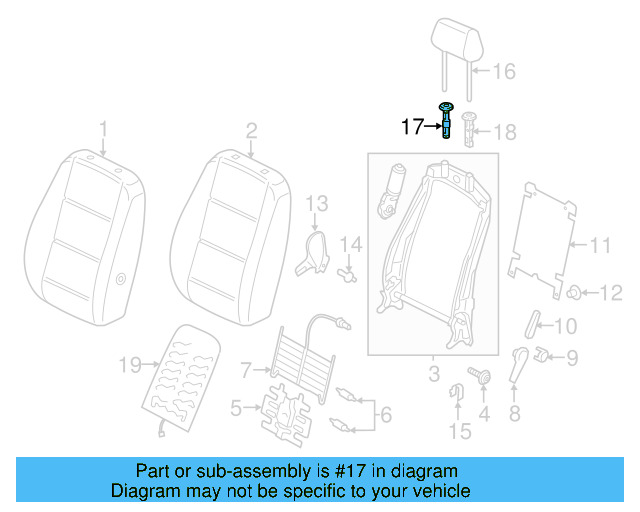 Headrest Guide 1K0-881-920-N-92W - View 9