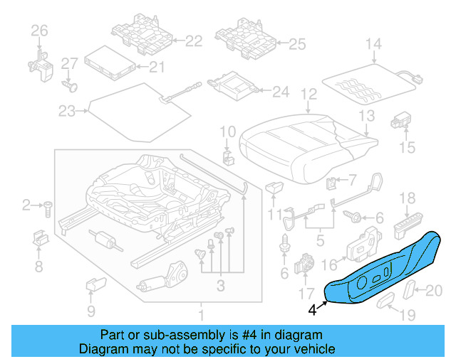Side Cover 5C6-881-318-G-82V - View 5