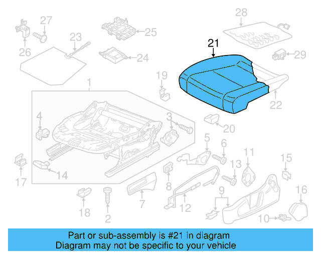Seat Cover 561-881-406-N-OQT