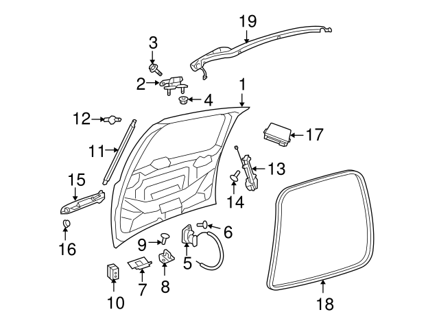 Latch Screw WHT-004-518
