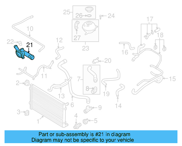 Water Manifold 06A-121-132 - View 6