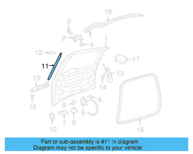 Support Strut 7B0-827-551-C - View 4