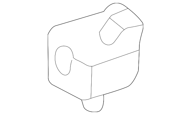 Radiator Mount Bracket 1HM-121-267-F