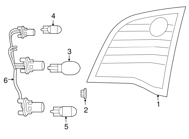 Combo Lamp 7B0-945-093-A