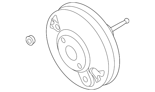 Power Brake Booster 1K1-614-106-B - View 2