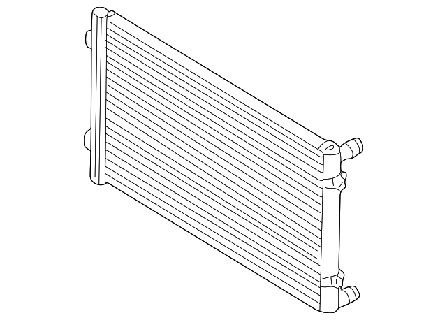 Auxiliary Radiator 1J0-121-212-A