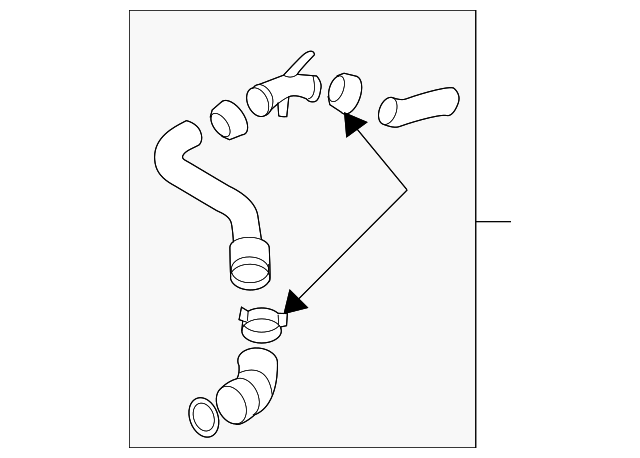 Upper Hose 1J0-122-101-S