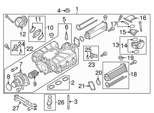 Manifold Absolute Pressure Sensor 03C-906-051-F - View 14