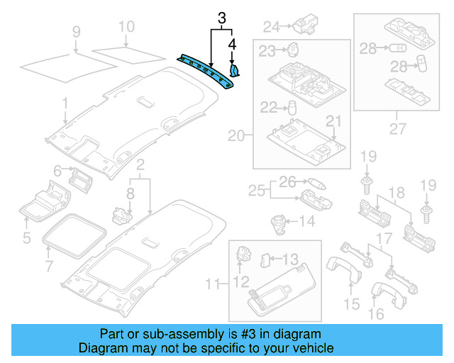 Center Console Cap 5GM-863-359-82V - View 7