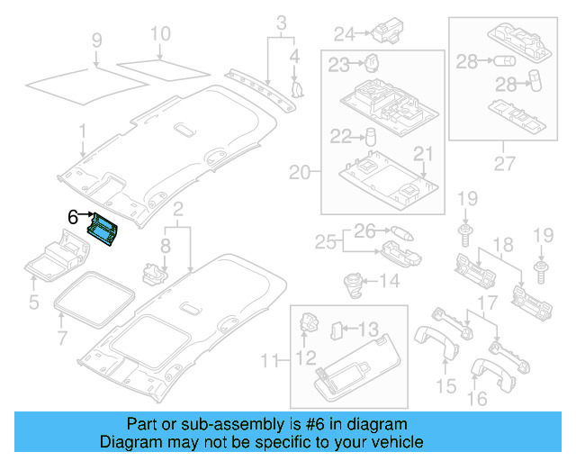 Center Console Cap 5GM-863-359-82V - View 9