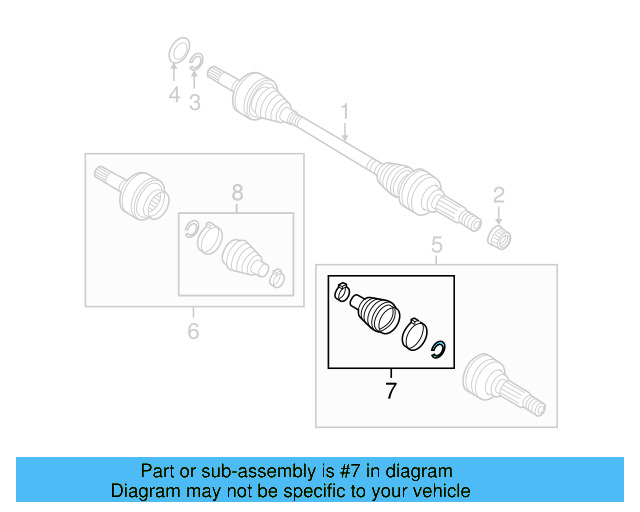 Outer Boot 7P0-598-201 - View 2