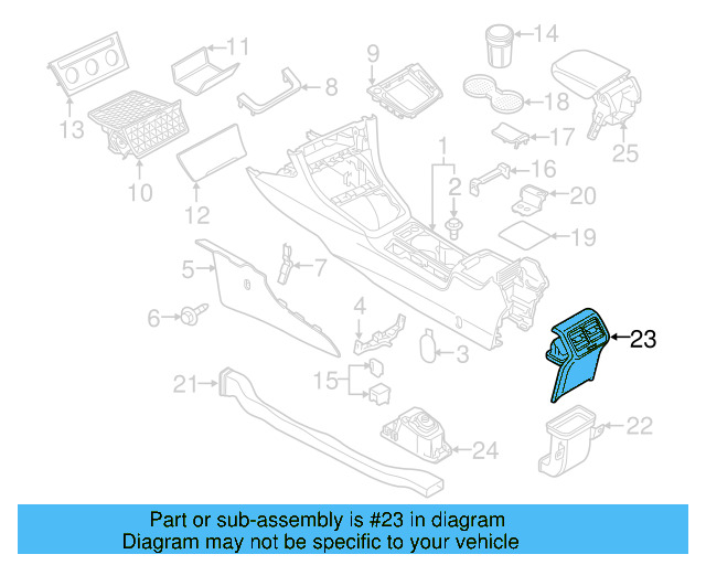 Rear Trim 5GM-864-298-A-82V - View 8