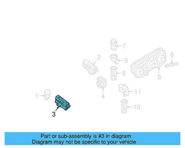 Combination Switch 5Q0-953-513-P-IGI - View 12