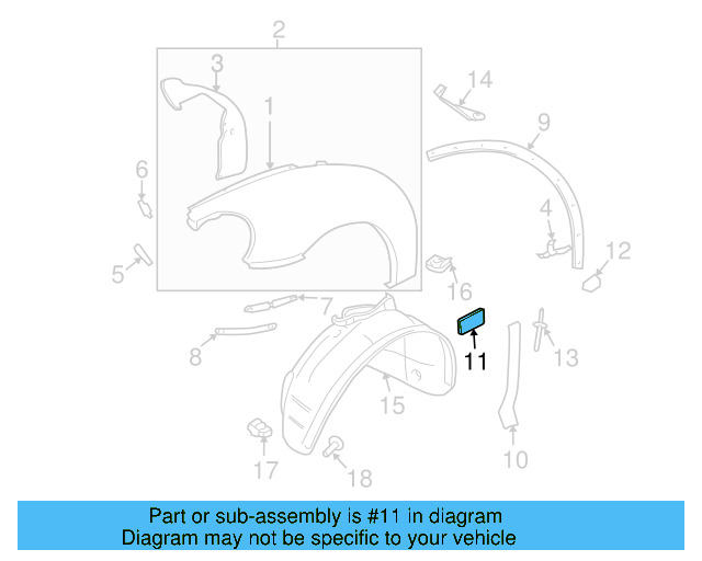 Stone Guard 1C0-821-711-D - View 3