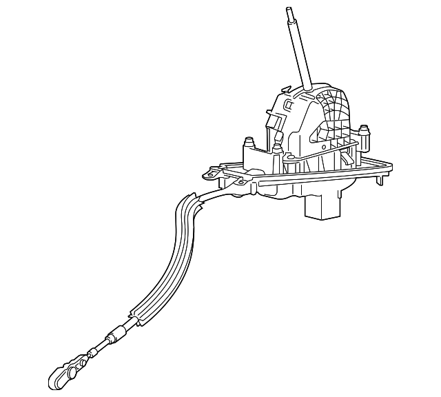 Gear Shift Assembly 7P1-713-025-D - View 7