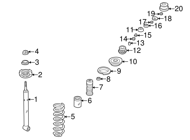 Spacer Sleeve Nut N-103-286-05