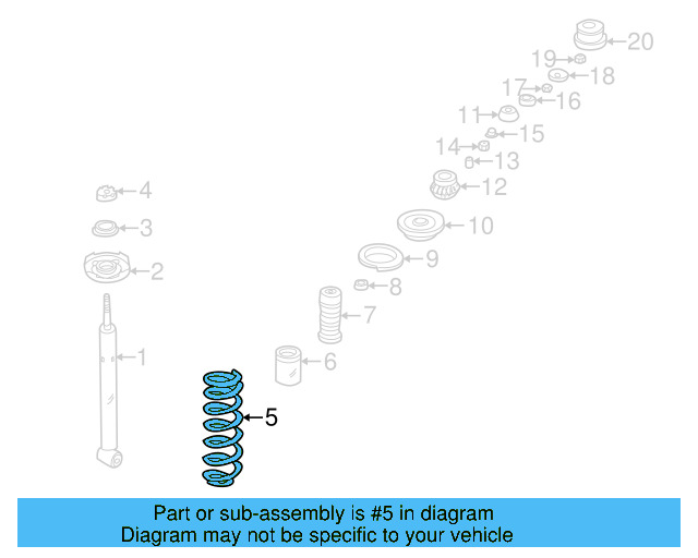 Spring Seat 1J0-412-341 - View 27