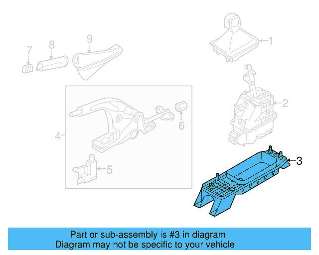 Shift Housing 5QE-713-061-G