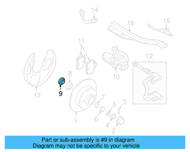 Wheel Bearing Oil Seal 357-501-641-B