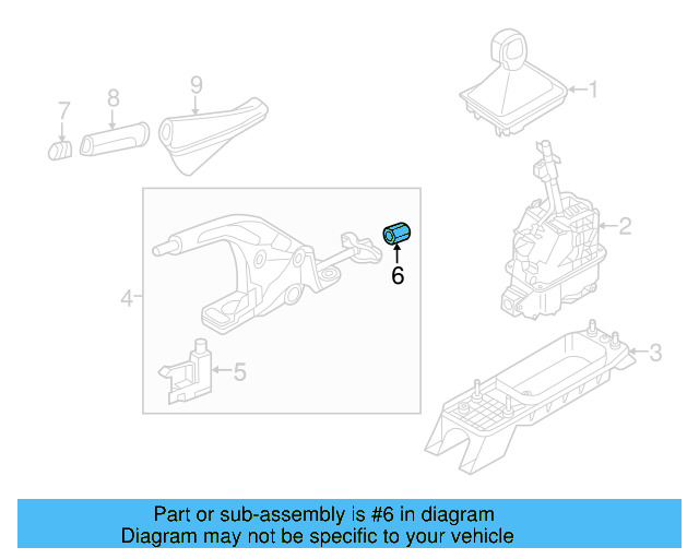 Adjust Nut WHT-005-614 - View 6
