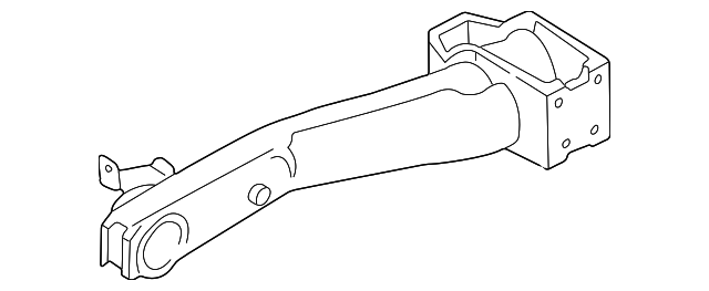 Axle Beam 1H0-500-051-S - View 2