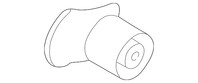 Axle Beam Rubber Mount 1H0-501-541-A