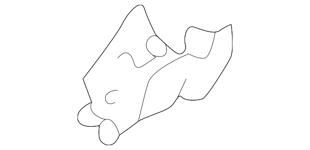 Axle Support 1H0-803-514 - View 2