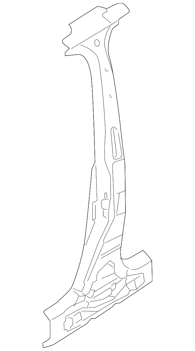 Center Pillar Reinforced 1K4-809-219-A