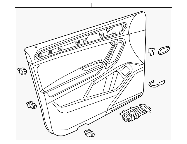 Door Trim Panel 5NN-867-012-L-EWE